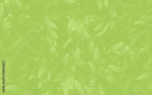 background with leaves abstract green yellow