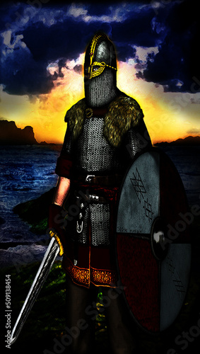 Viking 9-10th century photo
