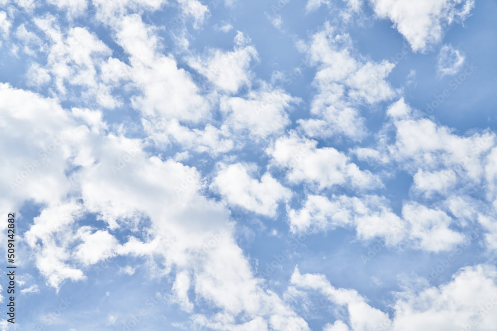 Beatiful blue sky with clouds on a sunny day Beatiful blue sky with clouds on a sunny day