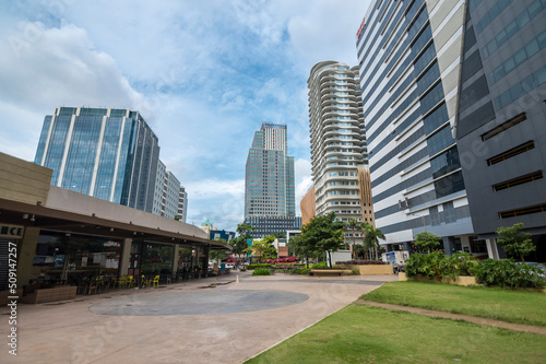 Apas, Cebu City, Philippines - Office towers of Cebu IT Park, as seen from Central Bloc. photo