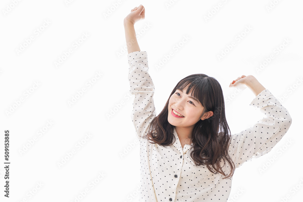 目覚める女性 目覚める女性