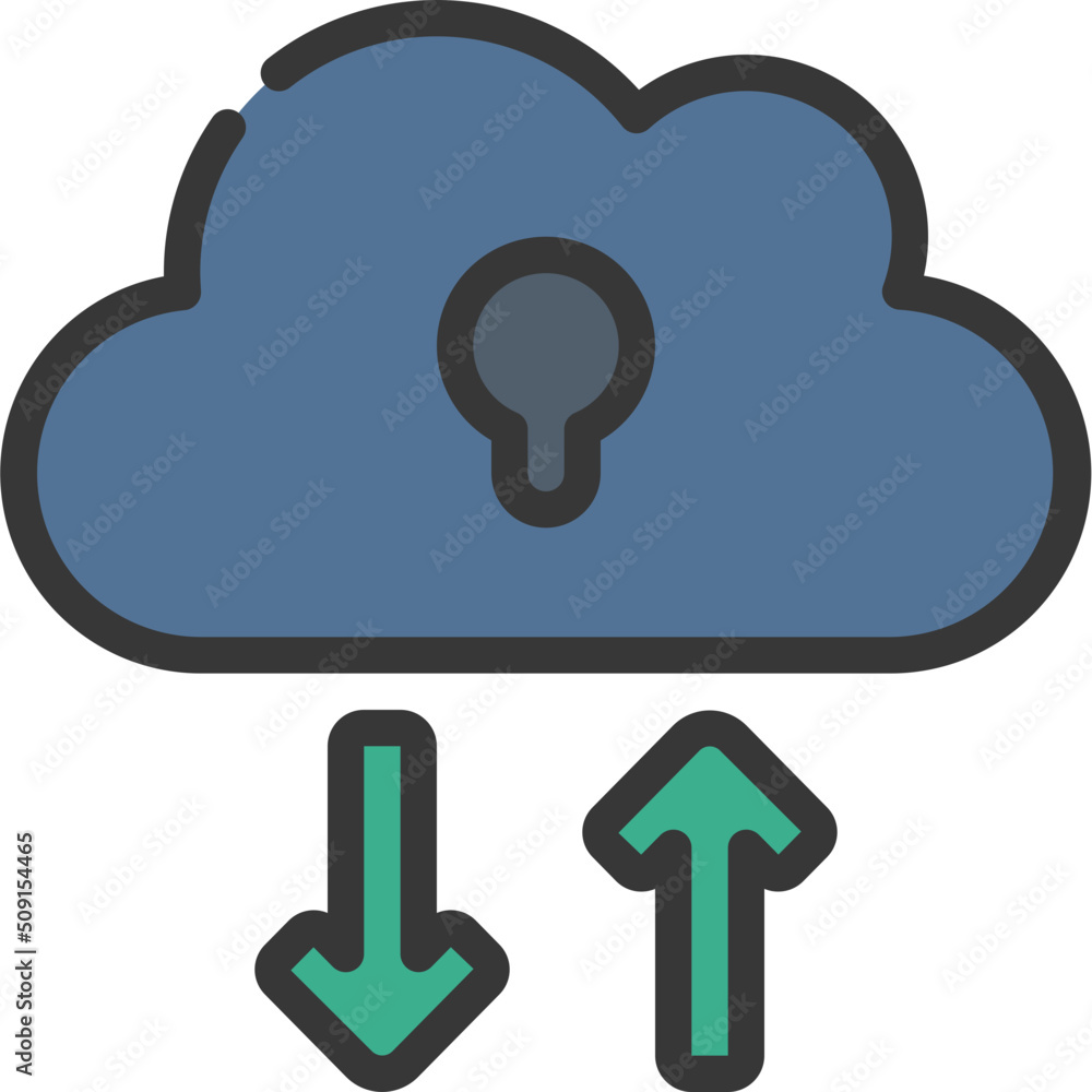 Upload Security Icon