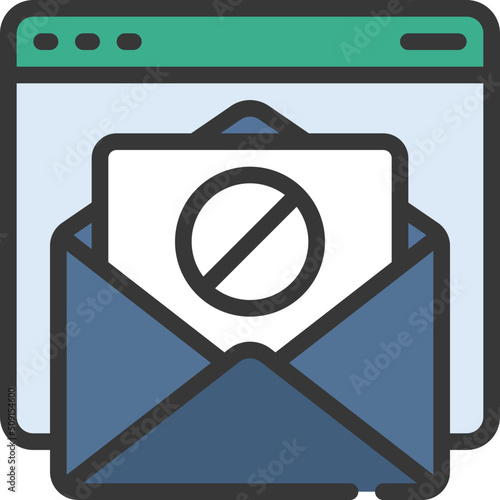 Spam Email Icon