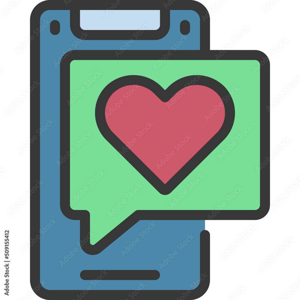 Love Message Icon Love Message Icon