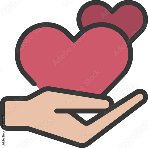 Give Love Icon