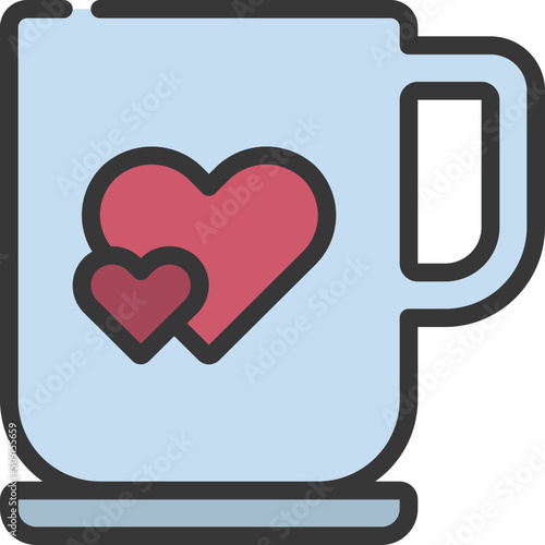 Love Mug Icon