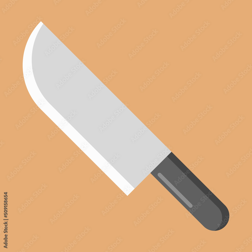 Vector illustration of knife, kitchen tools Vector illustration of knife, kitchen tools