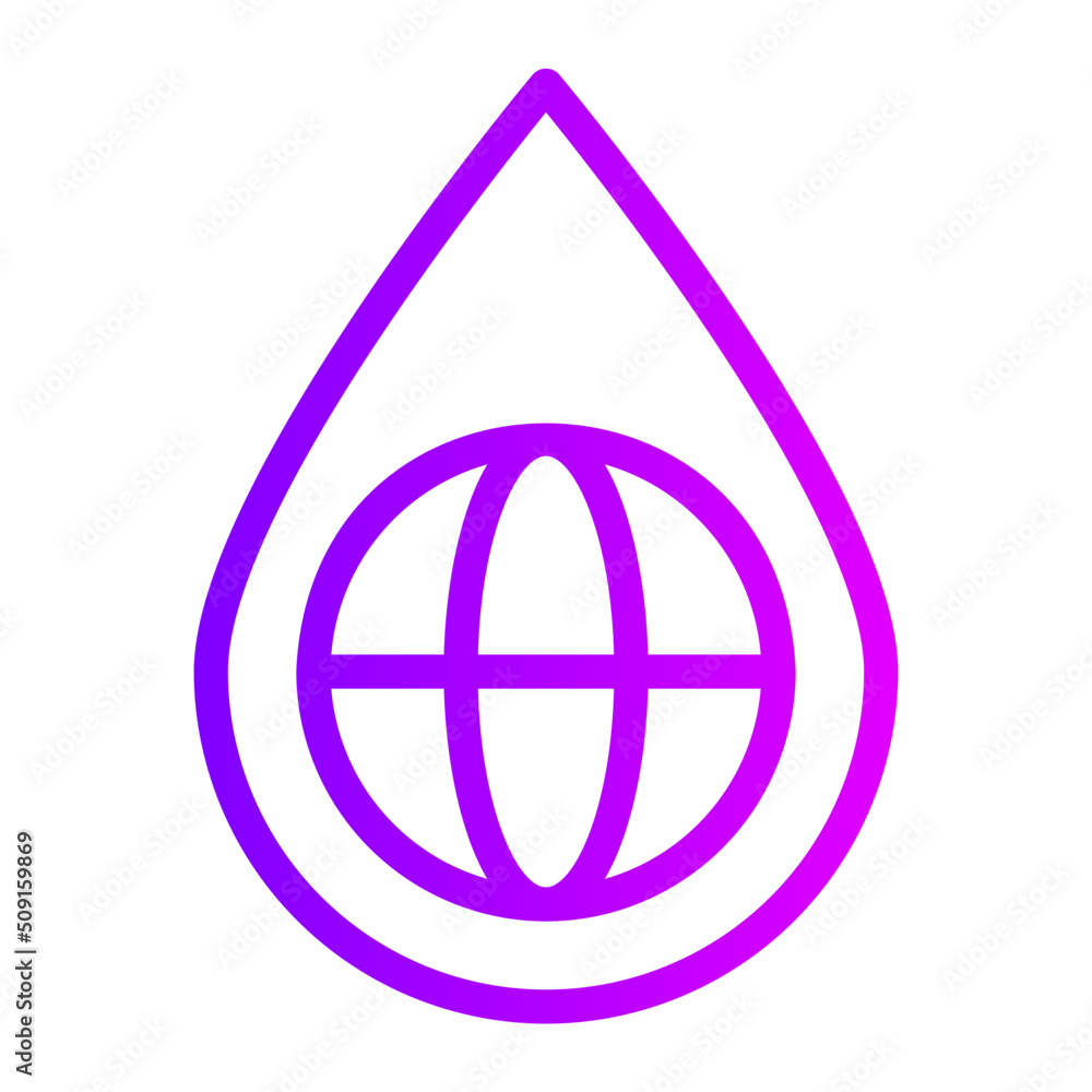 world blood donor day gradient icon world blood donor day gradient icon