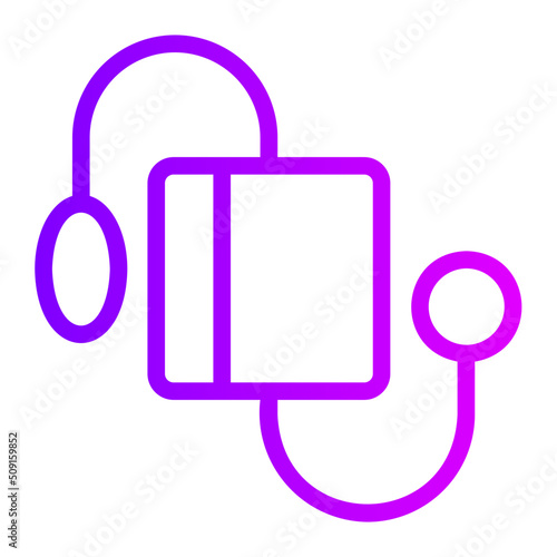 sphygmomanometer gradient icon