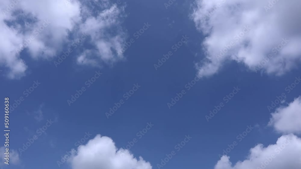 Time lapse video,The fast moving of white clouds on blue sky background. Time lapse video,The fast moving of white clouds on blue sky background.