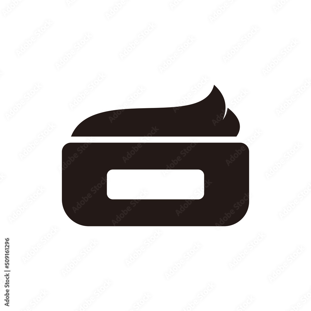 Hair pomade icon vector illustration symbol Hair pomade icon vector illustration symbol