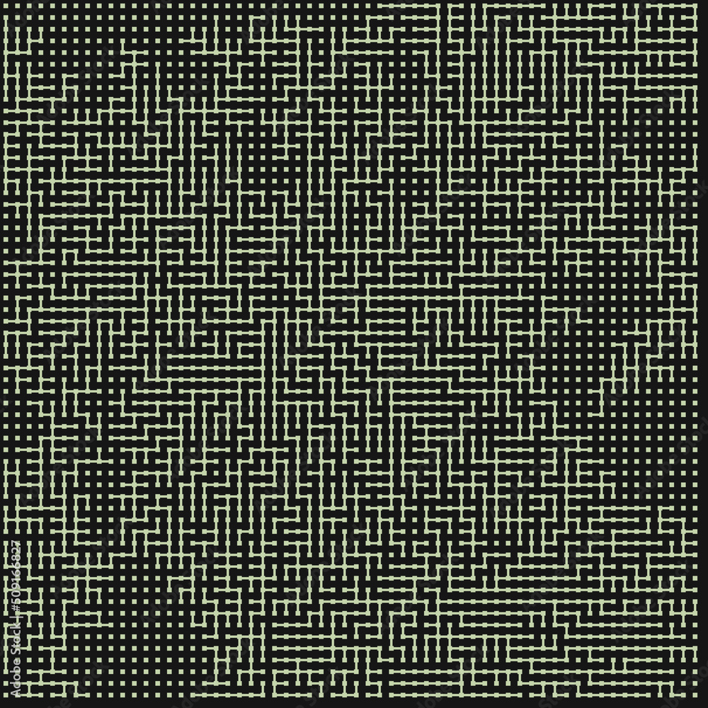 Fototapeta premium Albert-Laszlo Barabasi algorithm network visualization implementation illustration