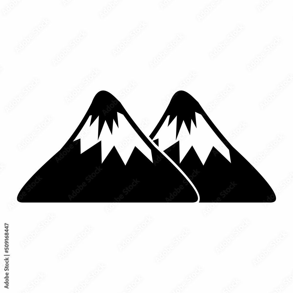 mountain icon, mountain logo, mountain vector sign symbol mountain icon, mountain logo, mountain vector sign symbol