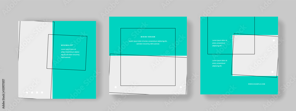 Square quote template, green coloured background with, corporate trendy graphic, promotion of company, simple business post for instagram and facebook Square quote template, green coloured background with, corporate trendy graphic, promotion of company, simple business post for instagram and facebook
