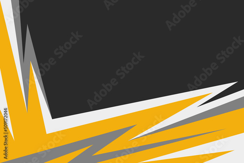 Minimalist background with gradient triangular and arrow pattern and with some copy space area
