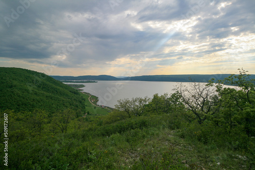 Nugushskoe Reservoir  Bashkiria National Park  Russia. 