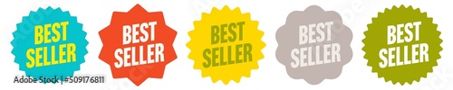 Best seller starburst sticker set photo