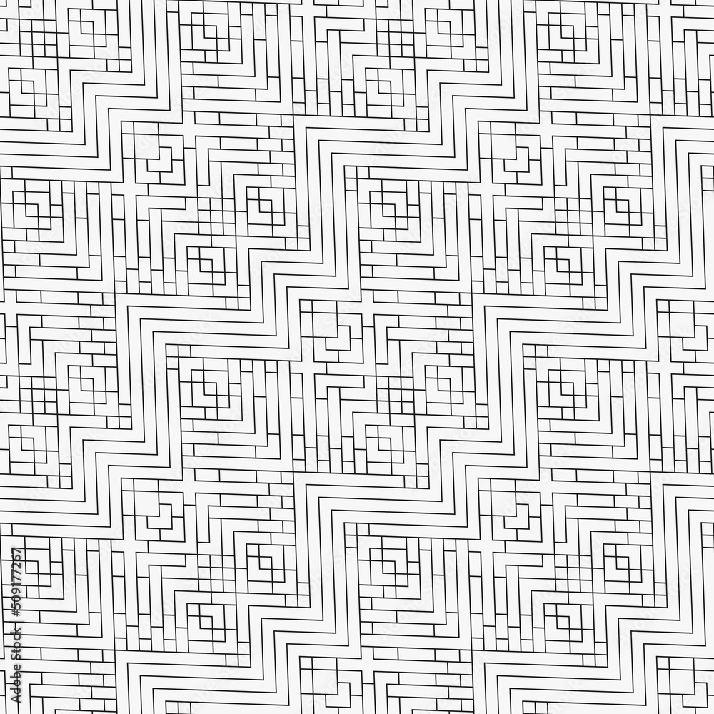 Abstract seamless geometric pattern. Abstract seamless geometric pattern.