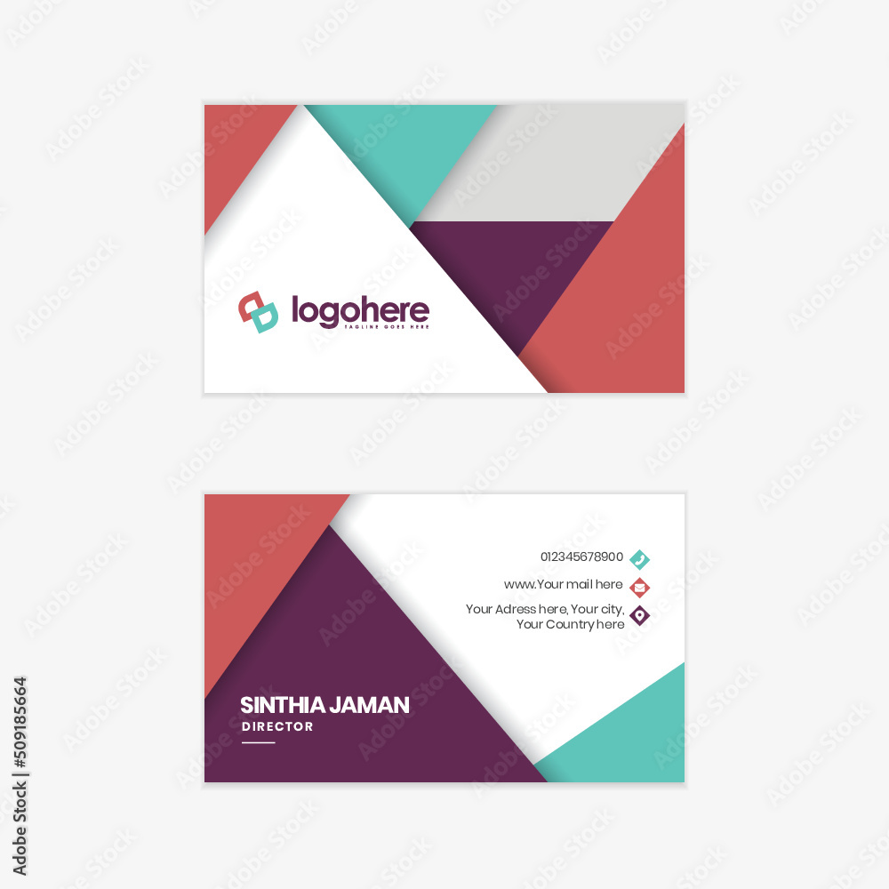 Elegant Corporate Business Card Template