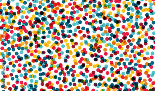 Abstract colorful dots pattern background