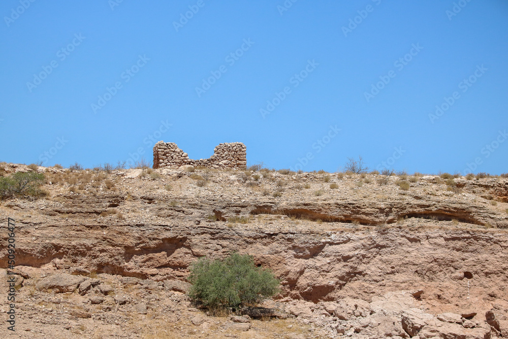 Old ruin in the Kgalagadi, South Africa