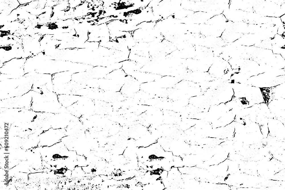 Abstract grunge texture is monochrome. Dirty black and white background