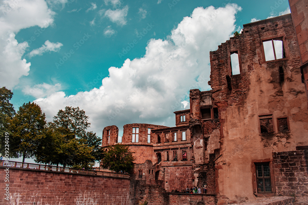 old abandoned building