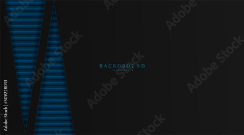 black background, with blue stripe, abstract design