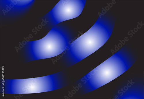 Background Art Glowing Flow Blue Concept With Texture Modern