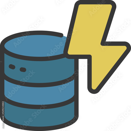 Data Power Icon