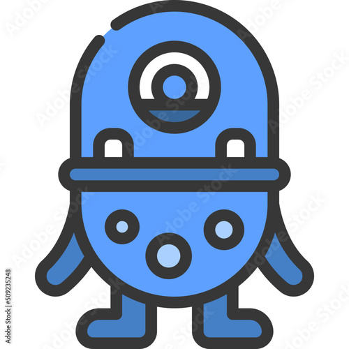 Big Chin Monster Icon