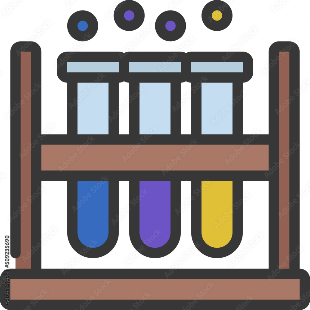 Test Tube Rack Icon Test Tube Rack Icon