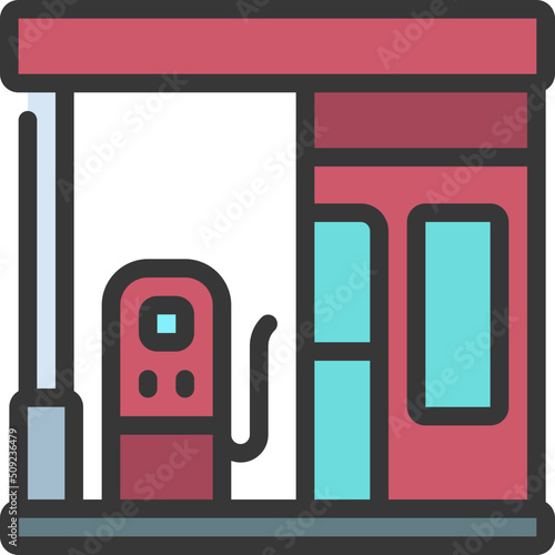 Gas Station Icon