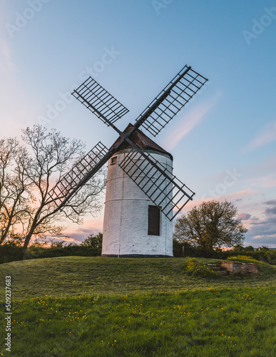 Windmill in somerset, United Kingdom