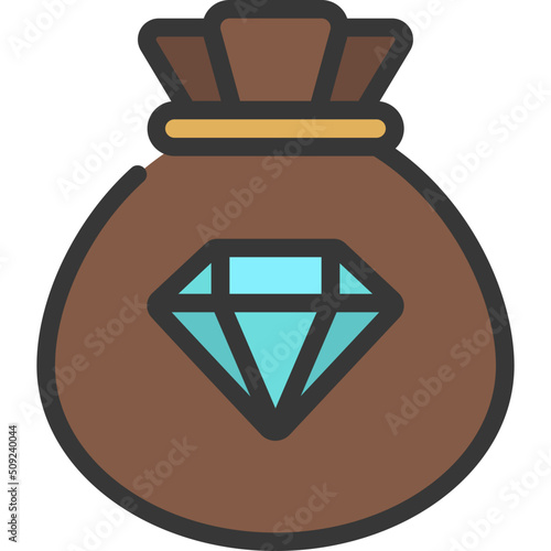 Diamond Bag Icon