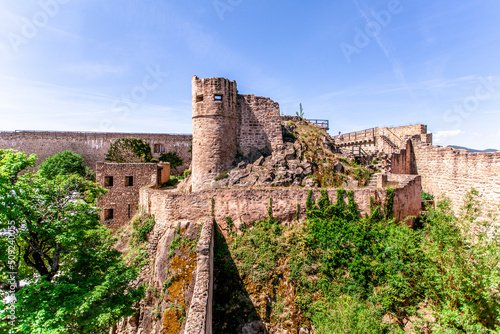 Hohlandsbourg, castle, Wintzenheim, Medieval, Fortified castle, 1279, Fortress, France photo