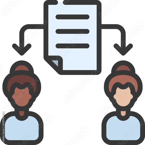 Task Delegation Icon