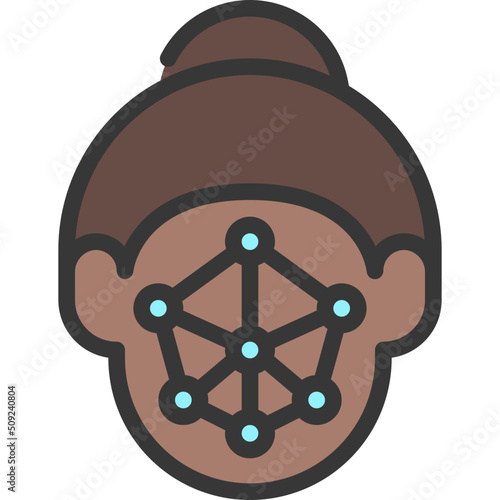 Facial Mapping Icon