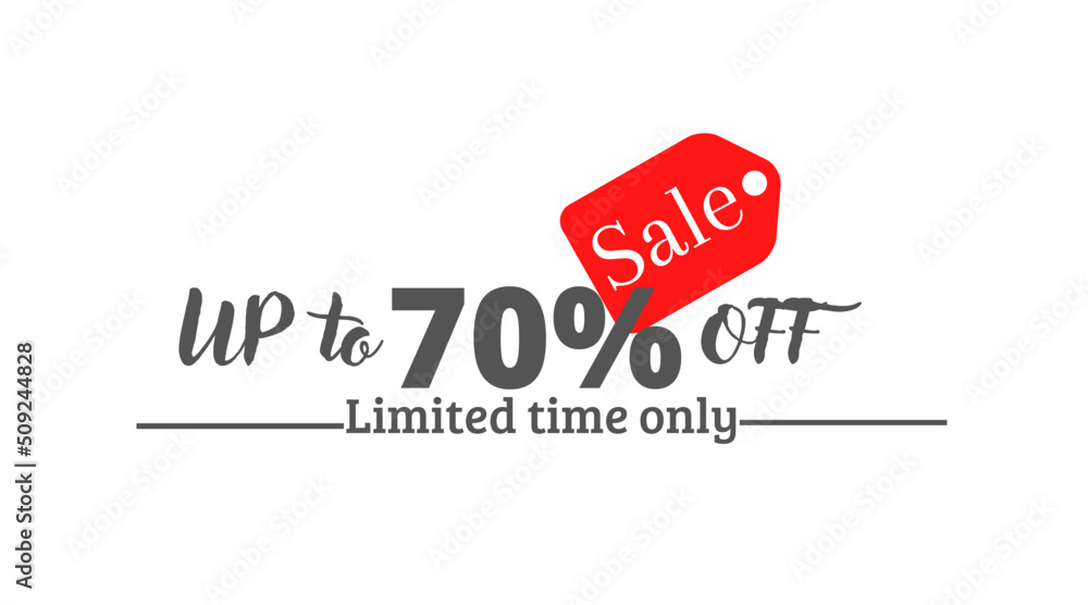 70% off sale, UP tô Online discount with label design 70% off sale, UP tô Online discount with label design
