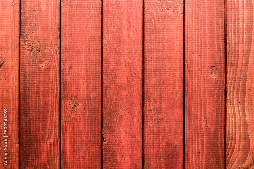 Fototapeta premium Orange wood background. Wood textured pattern hardwood background
