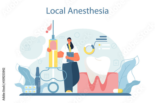 Anesthesiologist. Doctor wearing medical mask and uniform