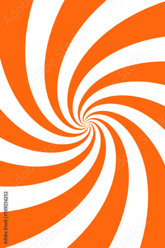 abstract orange background swirl
