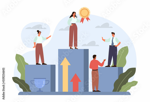 Be better concept. Self-improvment idea. Personal and business