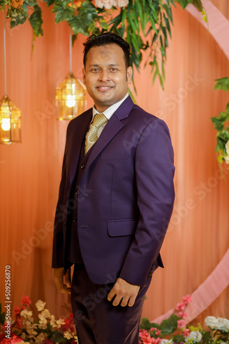 person with flowers