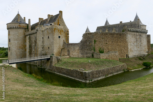 Castle of Suscinio in Brittany, France.
