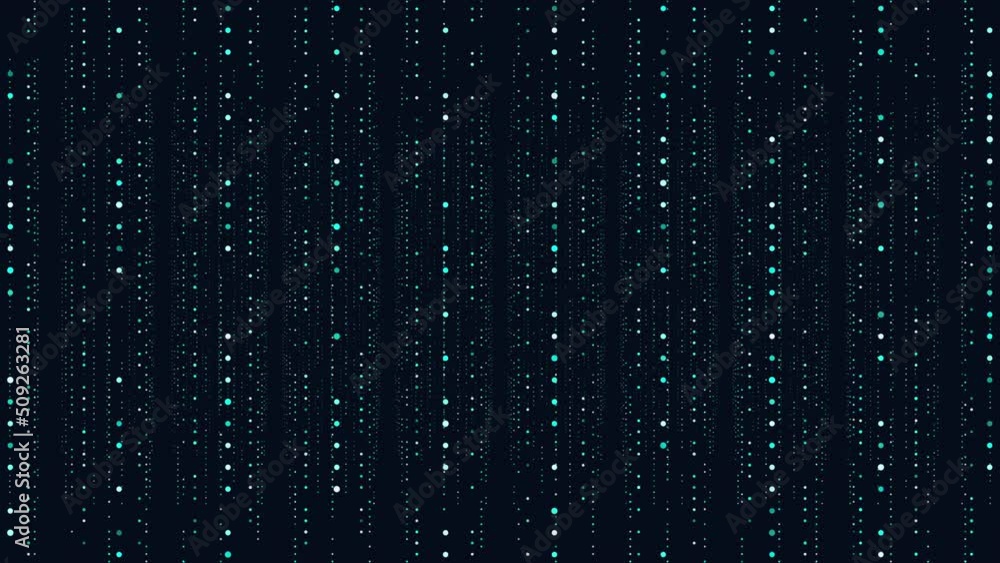 Random small dots in lines on dark space, abstract corporate, business and futuristic style background Random small dots in lines on dark space, abstract corporate, business and futuristic style background