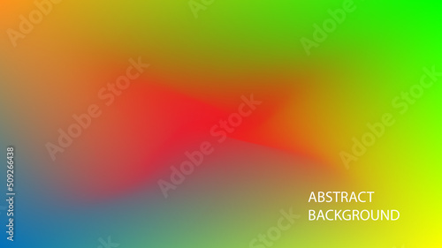 Colorful gradient blur web background or cover