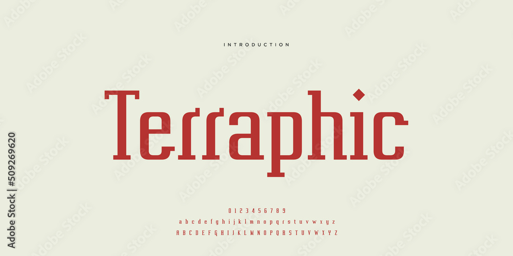 Fototapeta premium Royal, an elegant alphabet font and number. Premium uppercase fashion Design typography. vector illustration