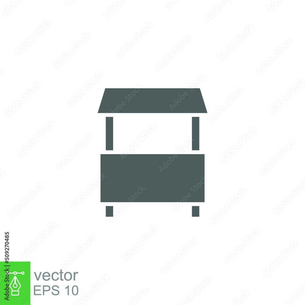 Store icon. Simple solid style. Online shop concept. Glyph symbol vector illustration isolated. EPS 10. Store icon. Simple solid style. Online shop concept. Glyph symbol vector illustration isolated. EPS 10.