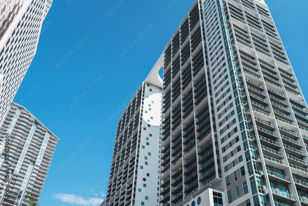 modern office buildings Brickell miami 